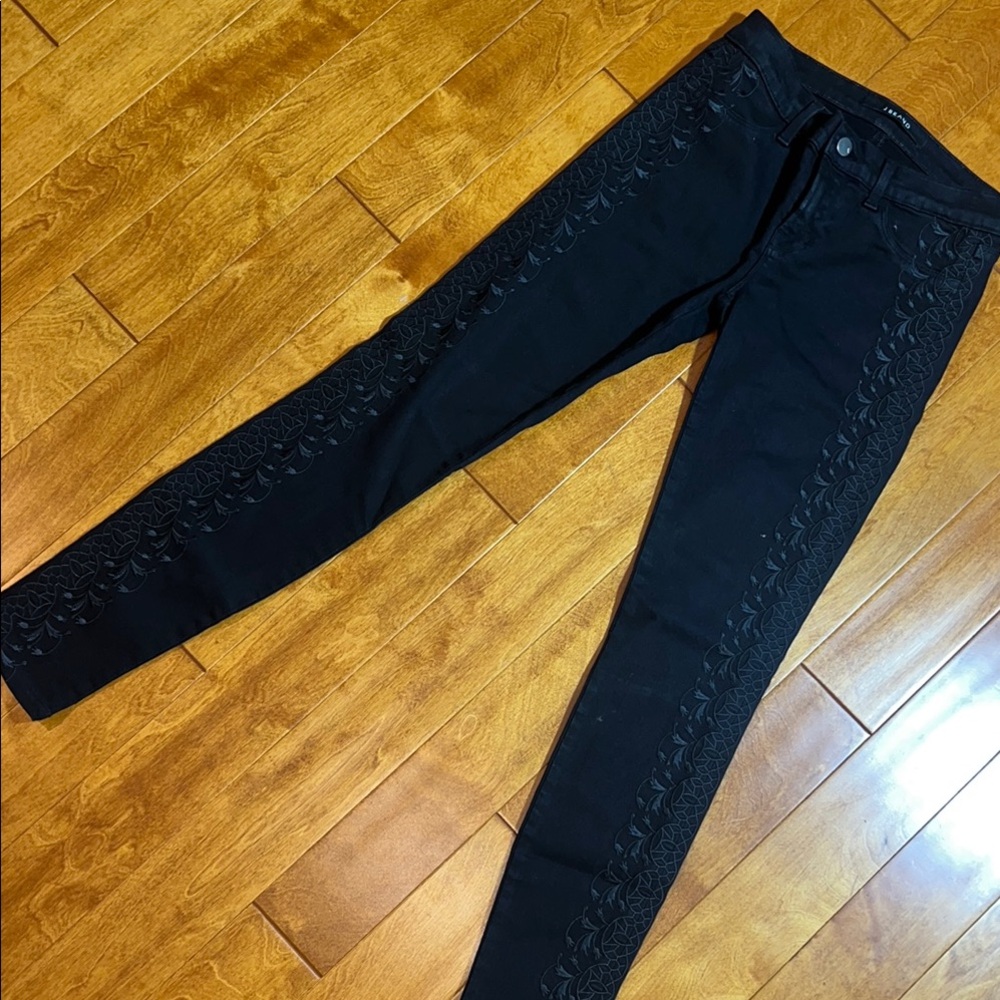 J Brand Helena Embroidered Jegging